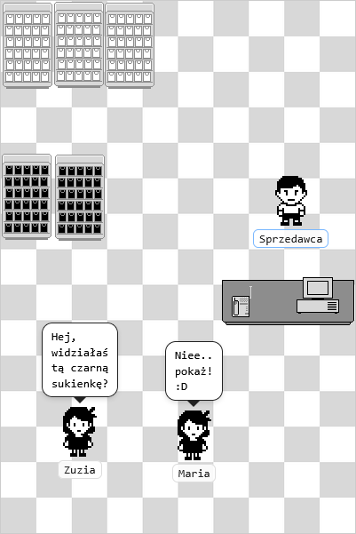 Klienci również mogą ze sobą rozmawiać w czasie rzeczywistym. Jest to szczególnie przydatna funkcja, kiedy chcemy budować społeczność wokół produktu.